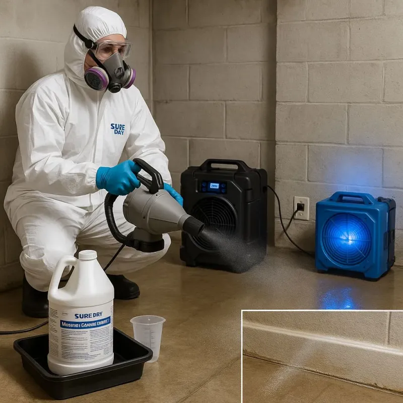 Sanitization and Odor Removal process in Middlesex, NJ